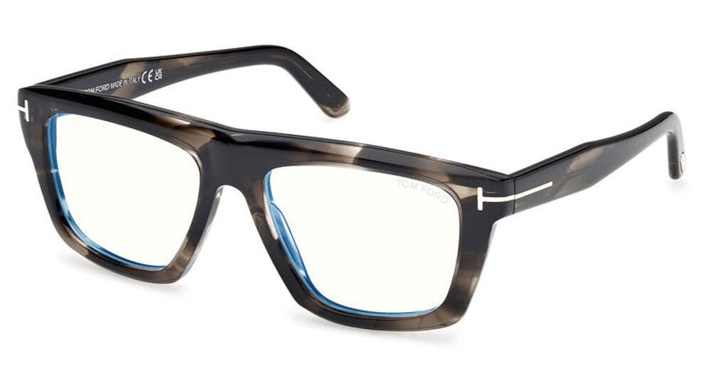Tom Ford FT6059-B Coloured Havana Unisex Bluelight Frames
